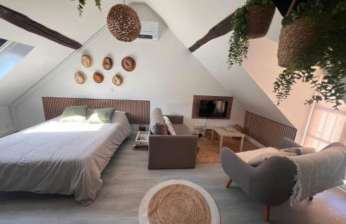 Studio cosy et confortable Centre de Nemours, gare à pied - Foto 2