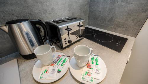Essential Studio in the Heart of Huddersfield - Foto 4, toaster