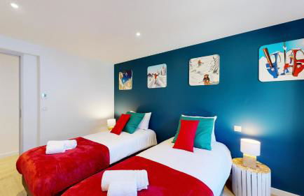 Élégant et Moderne avec Vue Montagne au Coeur de Paradiski - Garage - 8pers - 90m2 - Sabaudinha - Foto 27