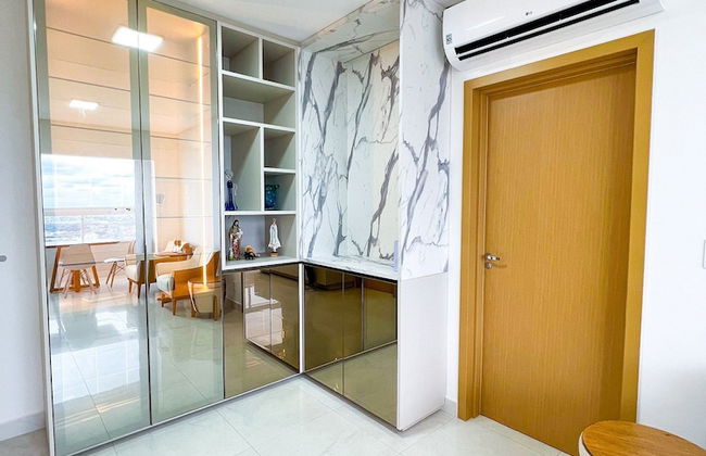 Apto Moderno com Vista Fantástica do Flamboyant - Foto 58