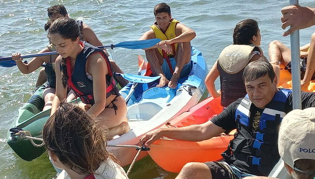 ¡Todos preparados para comenzar a remar!