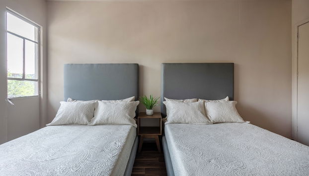 Mexican City Oasis - 3BR Apartment - Laundry - Foto 4, Habitación