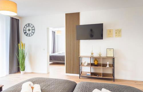 ImmoStay Waterfront Apartments - Balkon über Bremen & Parking - Foto 10