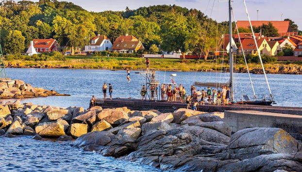 6 Person Holiday Home in Svaneke - Foto 3, Habitación