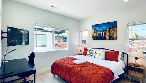 Sunnyvale Cozy New 3B3b home/Gogle/speed WiFi - Foto 5