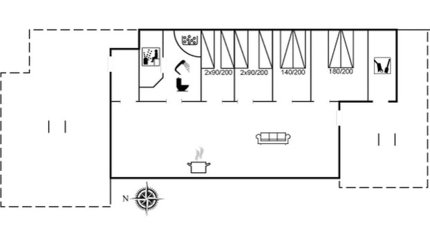 "Emila" - 2.2km from the sea - Foto 2, Floorplan