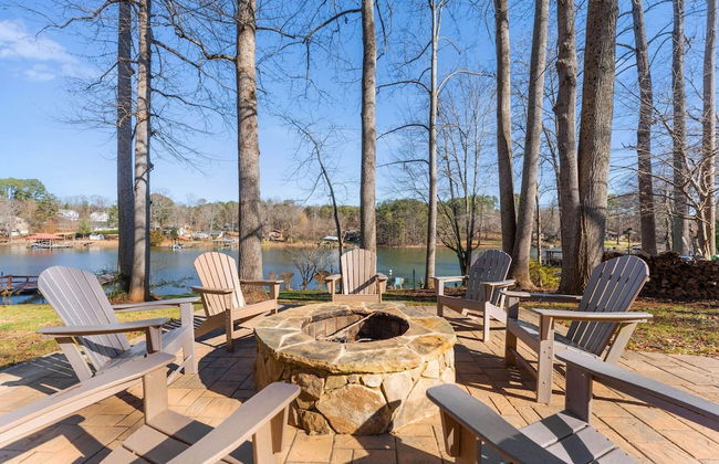 Waking Up Norman Lakefront Getaway w Kayaks Fire Pit Lake Views - Foto 1