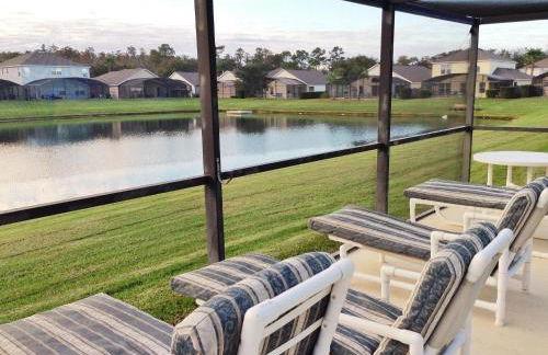Sunny South Facing Pool with Hot Tub and Lake View Near Disney - Foto 26
