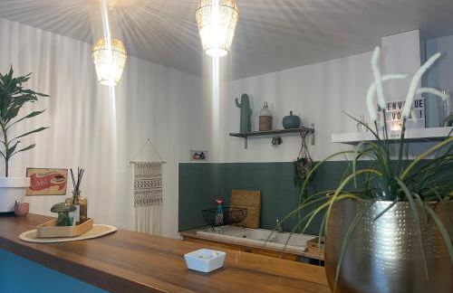 Grand studio neuf en rez de jardin avec terrasse - Foto 13