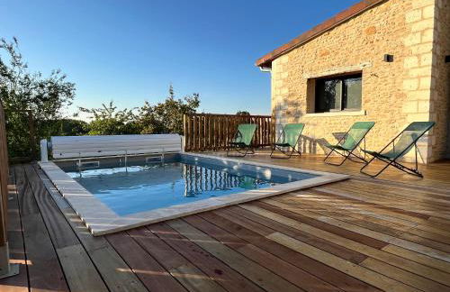 Corps de ferme Gîte Lo Pomier - Foto 2