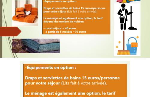 Les "Agathines" Maison 2 chambres, de 1 à 5 personnes - Foto 36