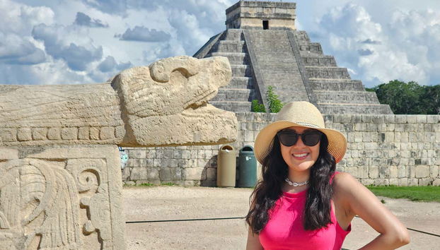 Realizaremos uma visita guiada por Chichén Itzá