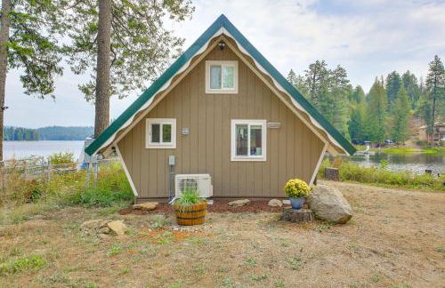 Steps to Sacheen Lake Cute Studio Cabin with Deck - Foto 3