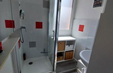 Très belle vue mer T3 tt confort clim 4 pers, proche plages - Foto 9