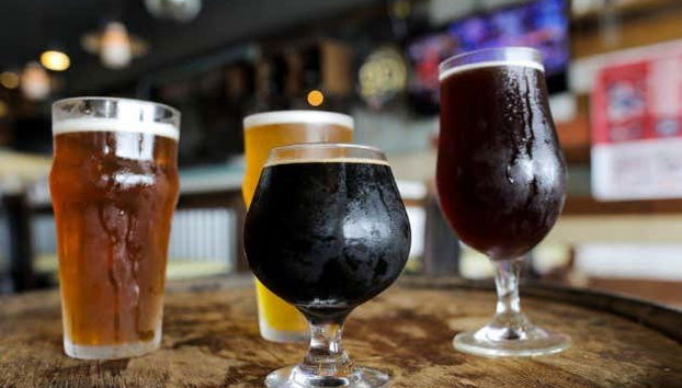 Different kinds of beers from Houston