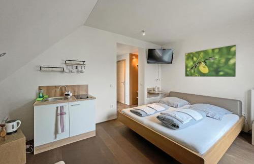 Modernes & gepflegtes Hotelzimmer mit Küche! - Foto 1