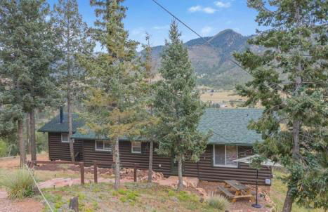 3BD Cowboy Cabin Pikes Peak Mountain Log Cabin - Foto 92