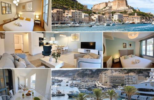 Le Nathalia - T3 4 étoiles, vue port de Bonifacio - Foto 2