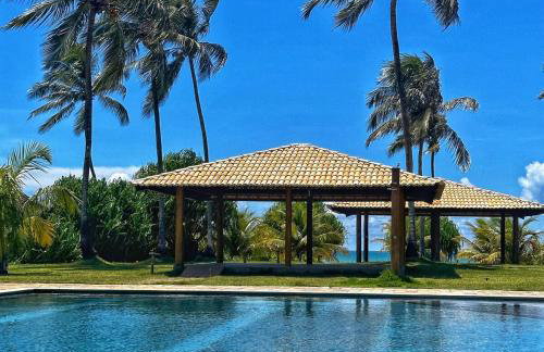 São Miguel do Gostoso RN Casa em Condomínio Piscina Churrasqueira privativas frente ao Mar - Foto 39