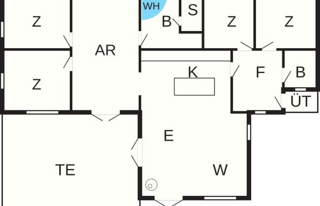 8 Person Holiday Home in Dannemare - Foto 7