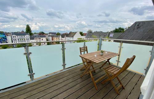 Wölkchen - Wohnung mit Balkon, Holzdielen & TV - Foto 2
