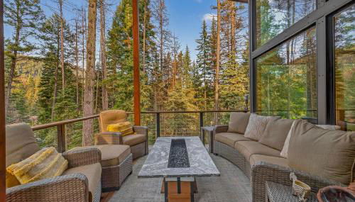 Black Diamond Chalet! Quiet, Private Mountain Luxury- Near Tamarack Resort- Lake Cascade - Foto 2