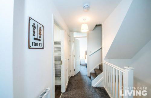 NEW Spacious Modern Townhouse Sleeps 12 Free Parking - Foto 21