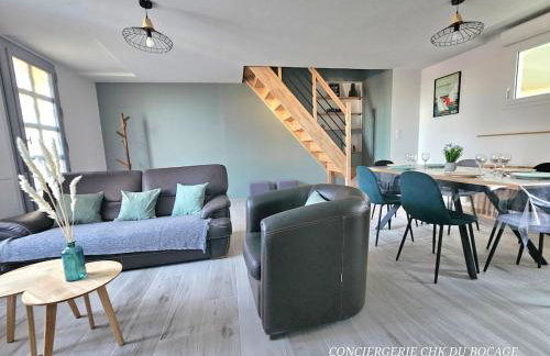 Le Relais 19 centre bourg T4 100m2 - 4min à Puy duFou - Foto 15