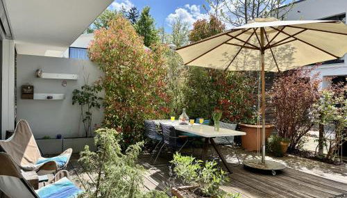 Snug Stays 7 - Design House in Starnberg, Terrace, Lake, Munich south - Foto 3, Garden, Garden view