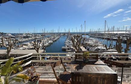 Le Petit Pinson Meerblick Port Golfe-Juan - Foto 1