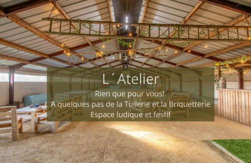 Gîte groupe 21 pers - Idéal Famille Amis Pro - Atelier ludique - Espace réceptiion séminaire - 30 mn PuyduFou - Foto 57