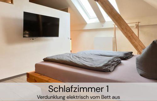 HexenburgbeiDresden 3 Zimmer Architektengaleriewohnung mit eigener Sauna, 2 Kaminen - Nähe Sächsische Schweiz Dresden - Foto 21