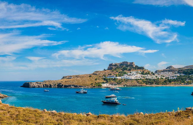 Excursion en bateau à LINDOS avec arrêts de baignade dans les baies Anthony Quinn et Tsambika - Photo 11