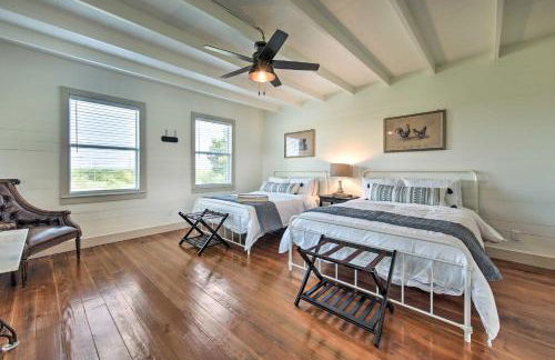 Peaceful Schulenburg Farmhouse with Fire Pit and Games - Foto 9