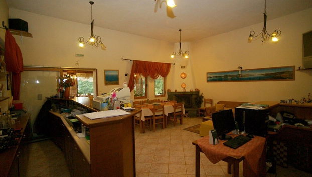 Zona de estar del vestíbulo