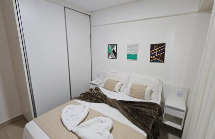 Flat Lindíssimo de 2qts uma esquina do Flamboyant Shopping 206 - Foto 8