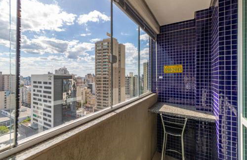 Pôr do sol 18º andar vista da cidade CENTRAL, Garagem NOVO - Foto 27