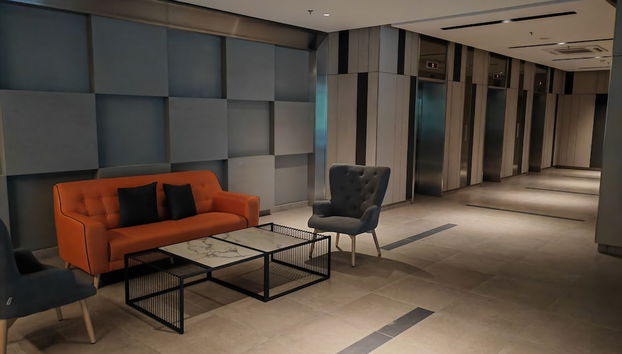 Sitzecke in der Lobby