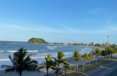 Apt com vista para o mar e churrasqueira - Foto 16