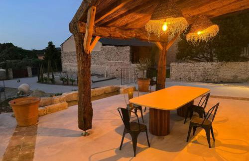 Stone Villa With Pool Between Uzès And Avignon - Foto 37