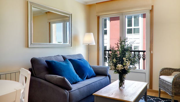 Zona de estar del vestíbulo