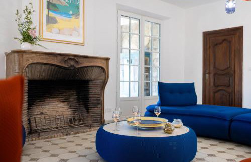 Mas provençal avec piscine chauffée, tennis, pétanque, vue mer, 20 min St Tropez - Foto 27