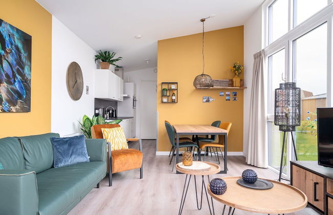 Modern Chalet With Beautiful Terrace, in Friesland - Foto 12