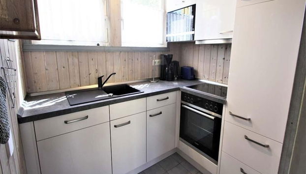 Ferienhaus im Ferienpark Mirow - Foto 5, Cocina privada