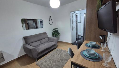 Studio completo e aconchegante com vaga de garagem - Foto 3