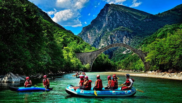Río Arachthos de aguas bravas Rafting: Puente de Plaka- Tzari - Foto 2
