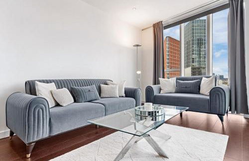 2 BR Apt By Regal Realms Short Lets & Serviced Accommodation London 18th Floor Sky View with Rooftop Access & Gym - Foto 12