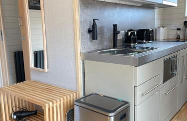 Little Getaway in the Highlands, private sauna and stargazing geodome - Foto 5