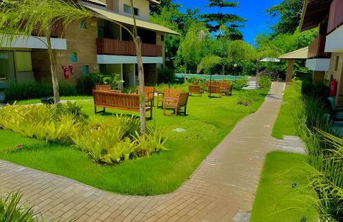 Imóvel Novo, 4 Quartos, Ar Condicionado em todos ambientes - Cond. Fechado - Guarajuba-BA - Foto 6