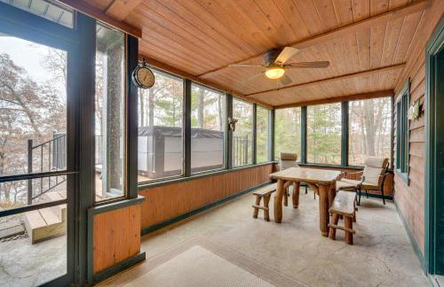 Benoit Lake Escape! Luxe Northwoods Cabin - Foto 30